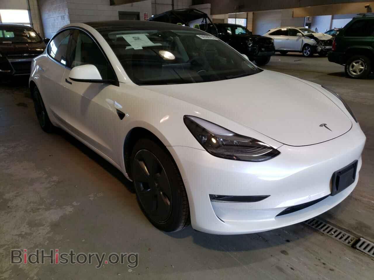 Photo 5YJ3E1EB2NF162185 - TESLA MODEL 3 2022