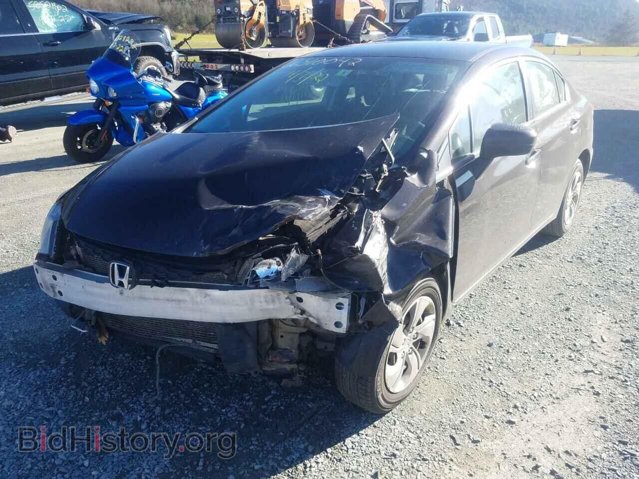 2014 HONDA CIVIC - VIN: 2HGFB2F58EH518414 - Фото 2