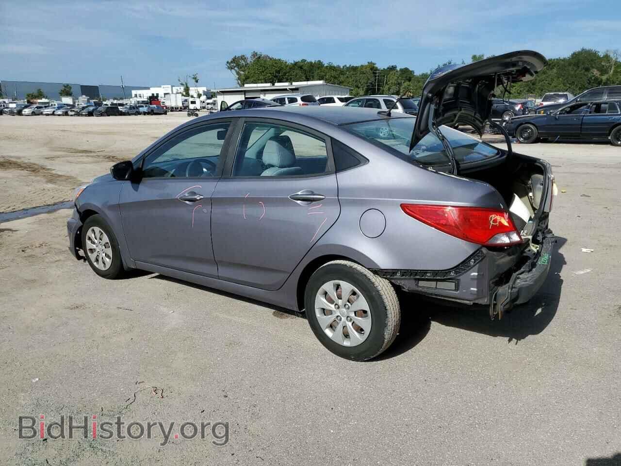 2016 HYUNDAI ACCENT - VIN: KMHCT4AE1GU092658 - Фото 2