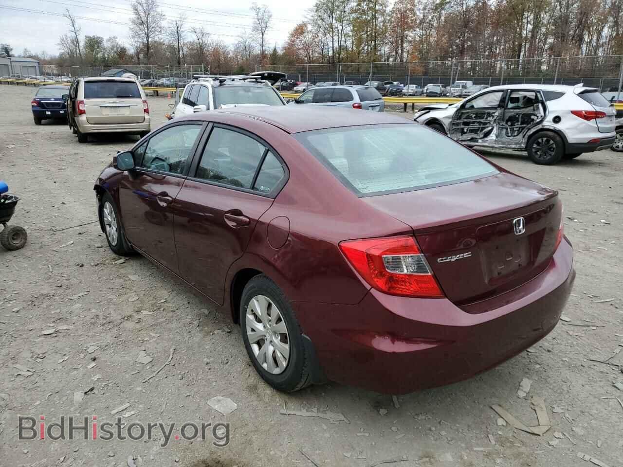 2012 HONDA CIVIC - VIN: 19XFB2F59CE371267 - Фото 3