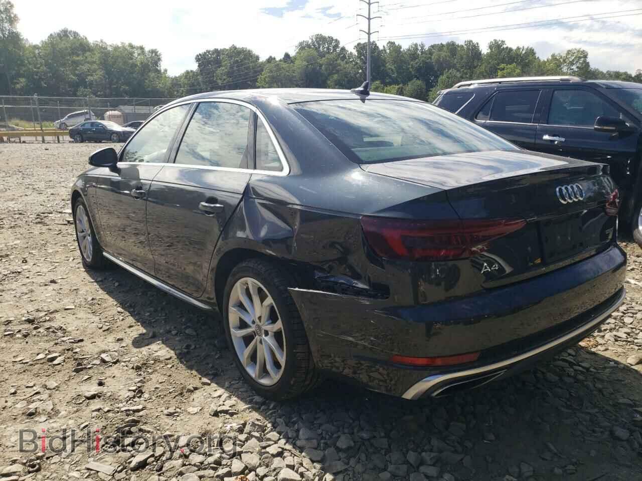 2019 AUDI A4 - VIN: WAUDNAF46KN018718 - Фото 2