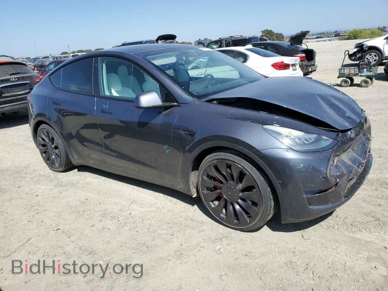2020 TESLA MODEL Y - VIN: 5YJYGDEF3LF028190 - Фото 4