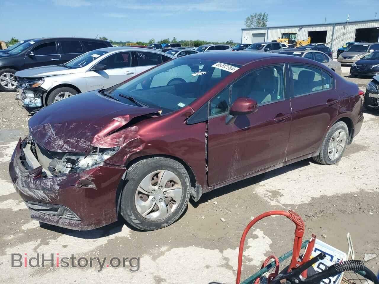 Фотография 19XFB2F55DE019076 - HONDA CIVIC 2013