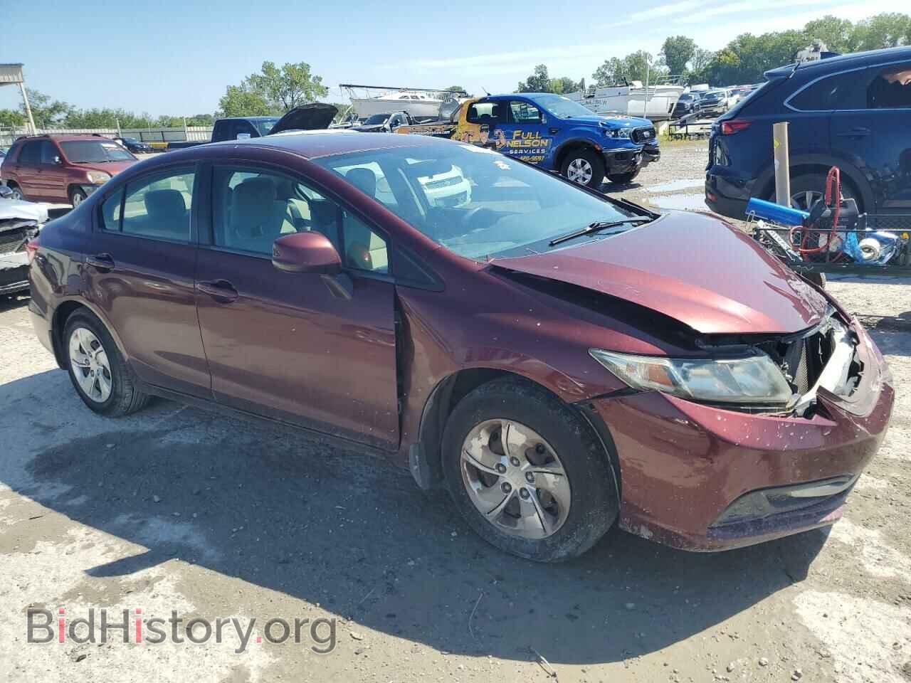 2013 HONDA CIVIC - VIN: 19XFB2F55DE019076 - Фото 4