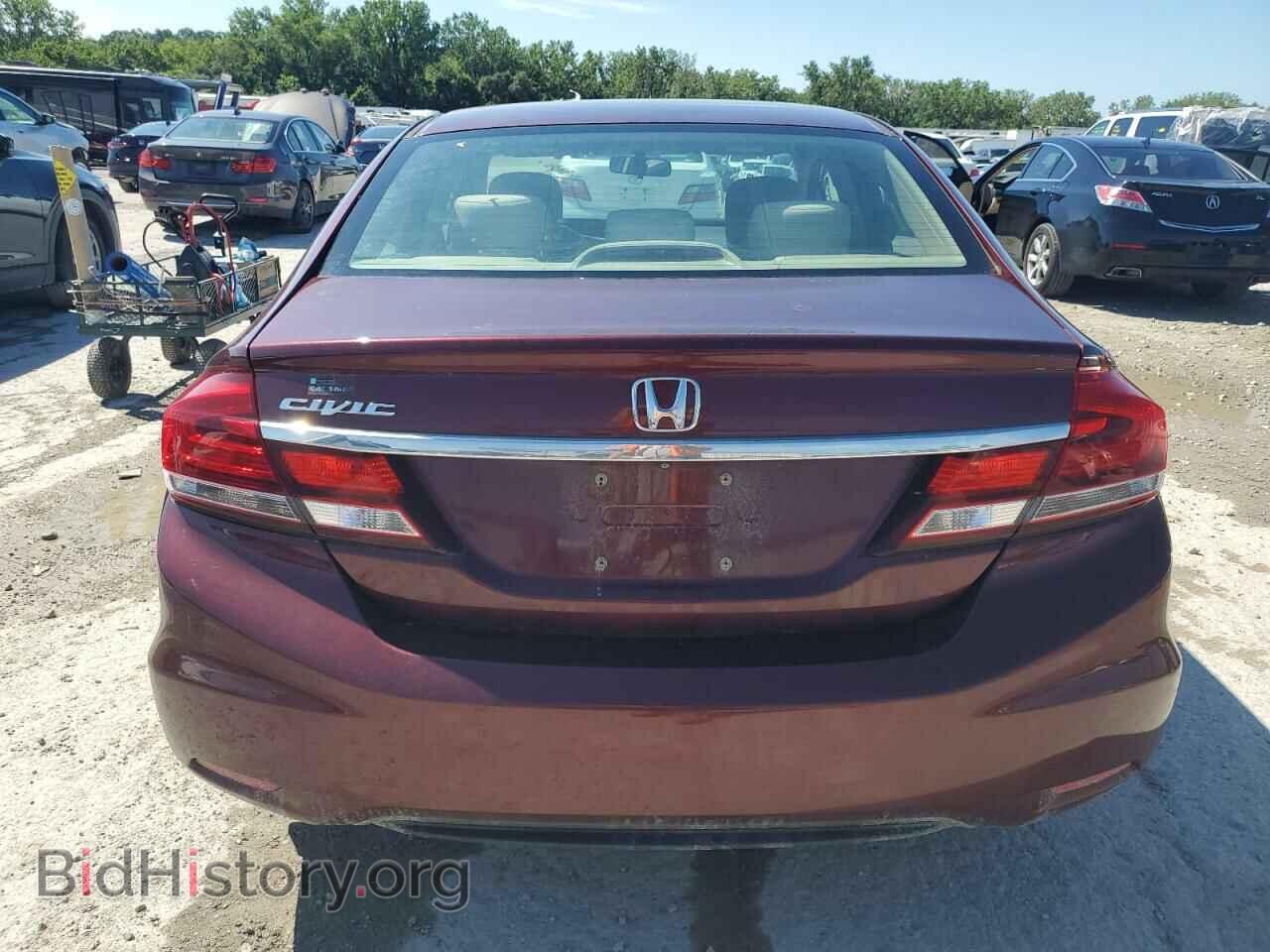 2013 HONDA CIVIC - VIN: 19XFB2F55DE019076 - Фото 6