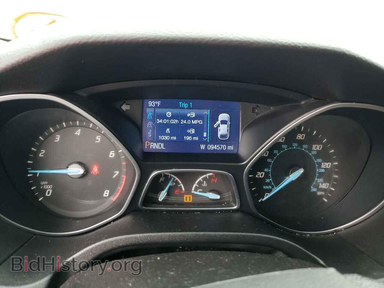 2014 FORD FOCUS - VIN: 1FADP3F22EL147925 - Фото 9