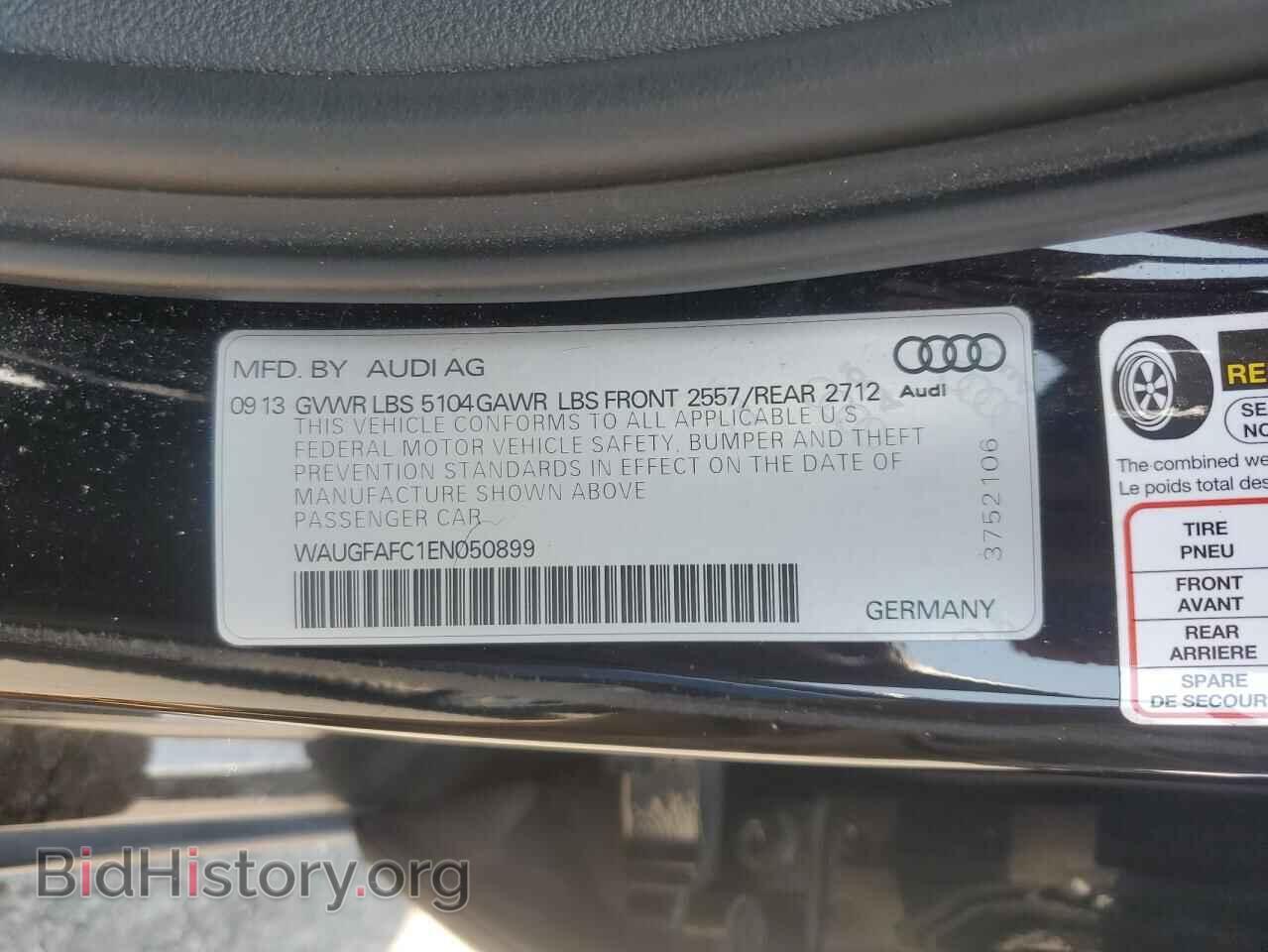 2014 AUDI A6 - VIN: WAUGFAFC1EN050899 - Photo 12