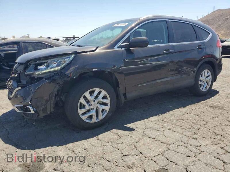 2015 Honda CRV EXL (VIN 2HKRM3H79FH549366) — фото 1 из 13, Copart, повреждение: передняя часть