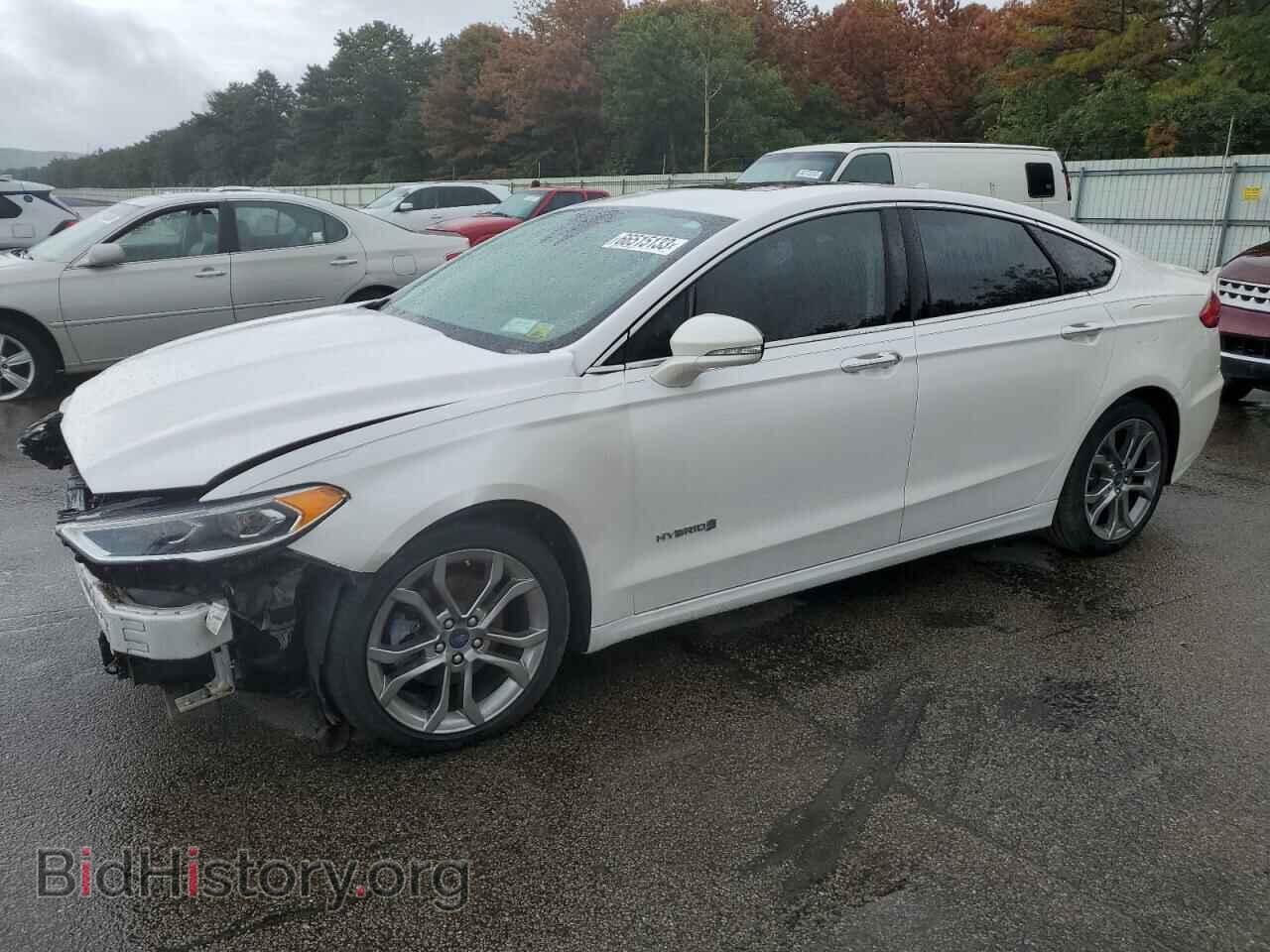 Photo 3FA6P0RU5KR158242 - FORD FUSION 2019