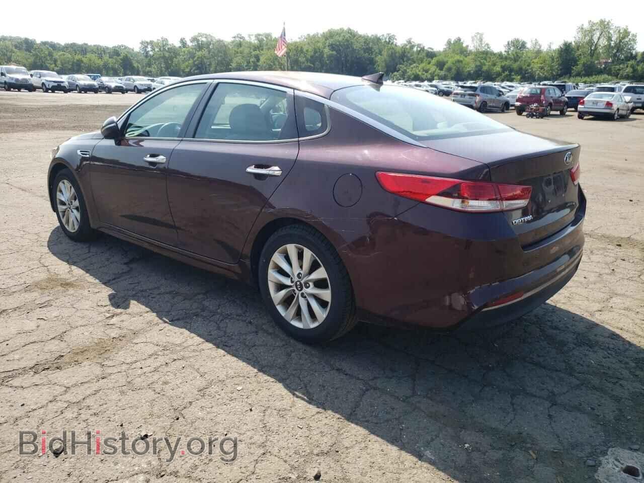 2016 KIA OPTIMA - VIN: 5XXGT4L3XGG076658 - Фото 2