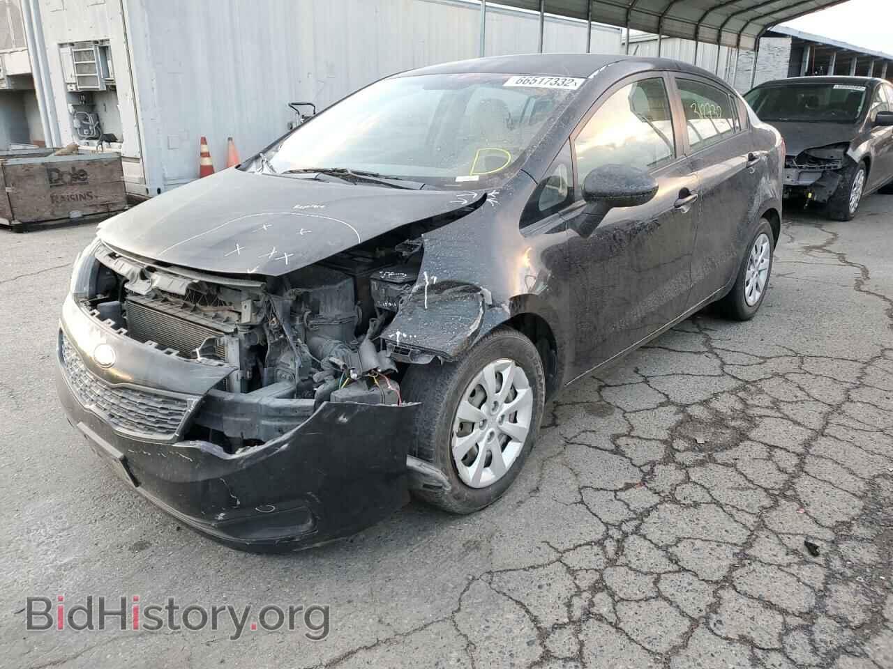 2013 KIA RIO - VIN: KNADM4A31D6155341 - Фото 2