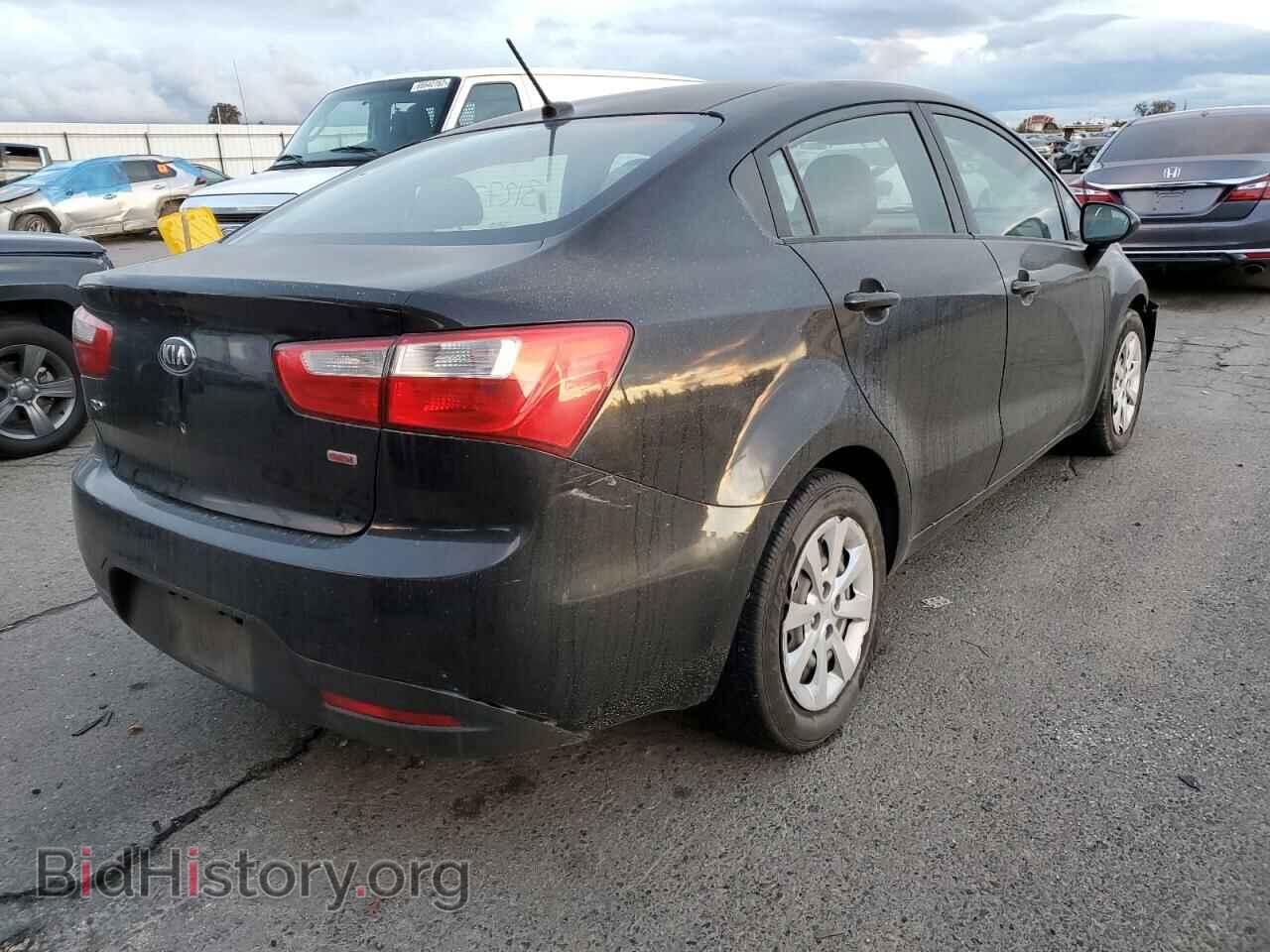 2013 KIA RIO - VIN: KNADM4A31D6155341 - Фото 4