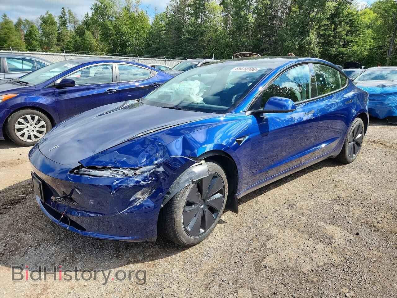 Фотография LRW3E7FA1RC276977 - TESLA MODEL 3 2024