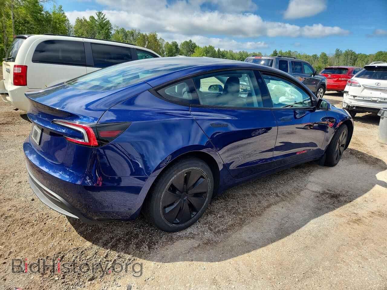2024 TESLA MODEL 3 - VIN: LRW3E7FA1RC276977 - Photo 3