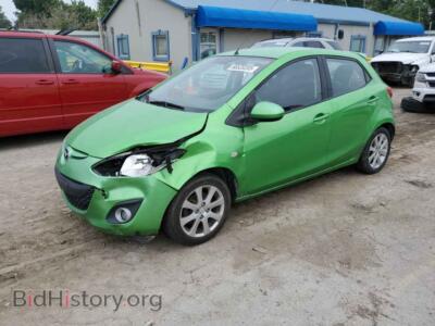 2012 Mazda 2, зеленый — VIN JM1DE1LY4C0146366, Copart