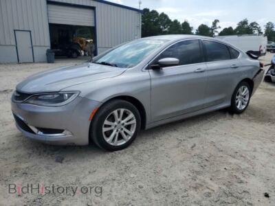 2015 Chrysler 200 Limited, silver — VIN 1C3CCCAB7FN572026, Copart