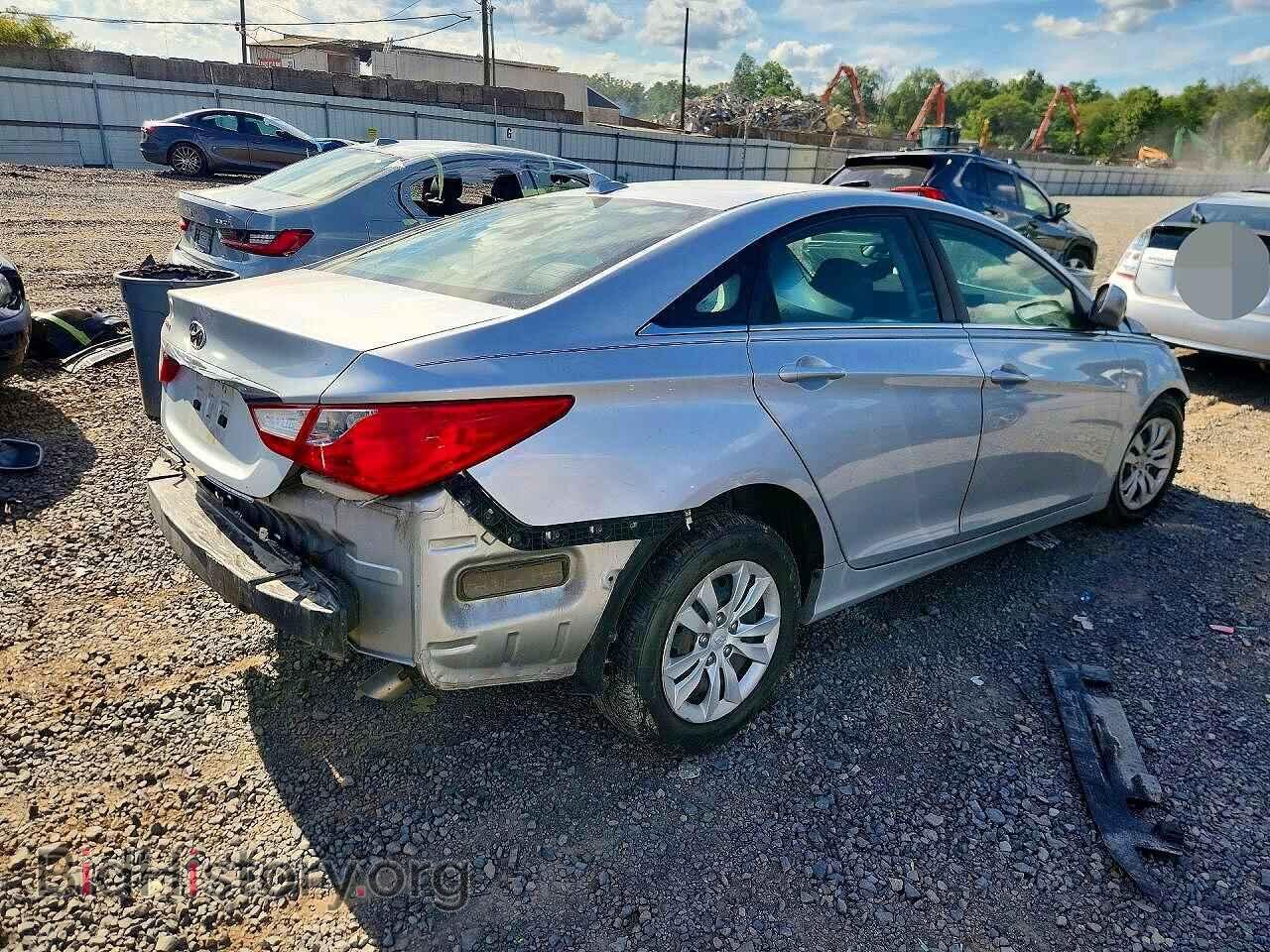 2012 HYUNDAI SONATA - VIN: 5NPEB4AC5CH312466 - Фото 3