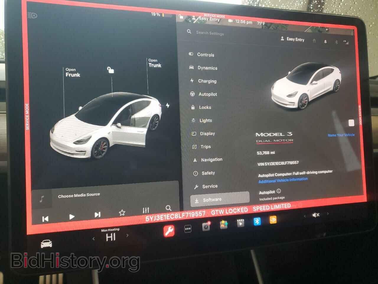2020 TESLA MODEL 3 - VIN: 5YJ3E1EC8LF719557 - Фото 9