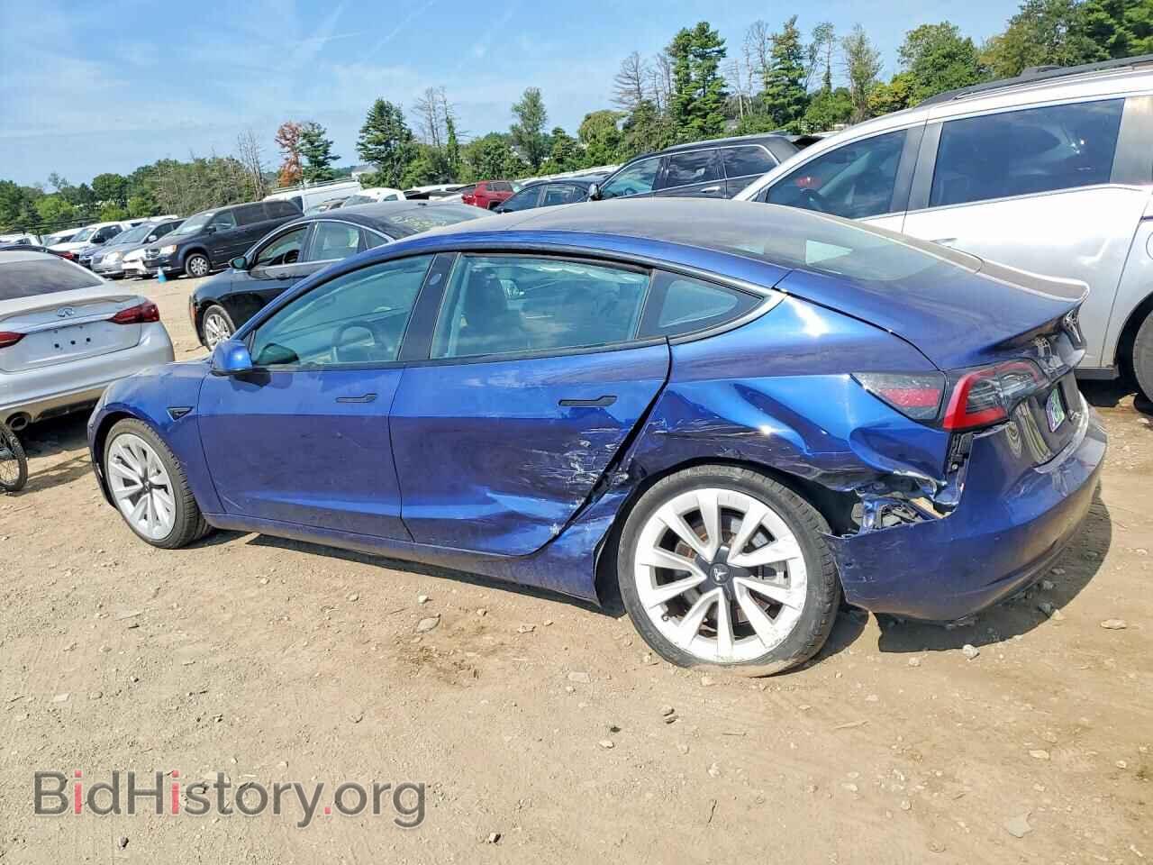 2022 TESLA MODEL 3 - VIN: 5YJ3E1EA5NF291125 - Фото 2