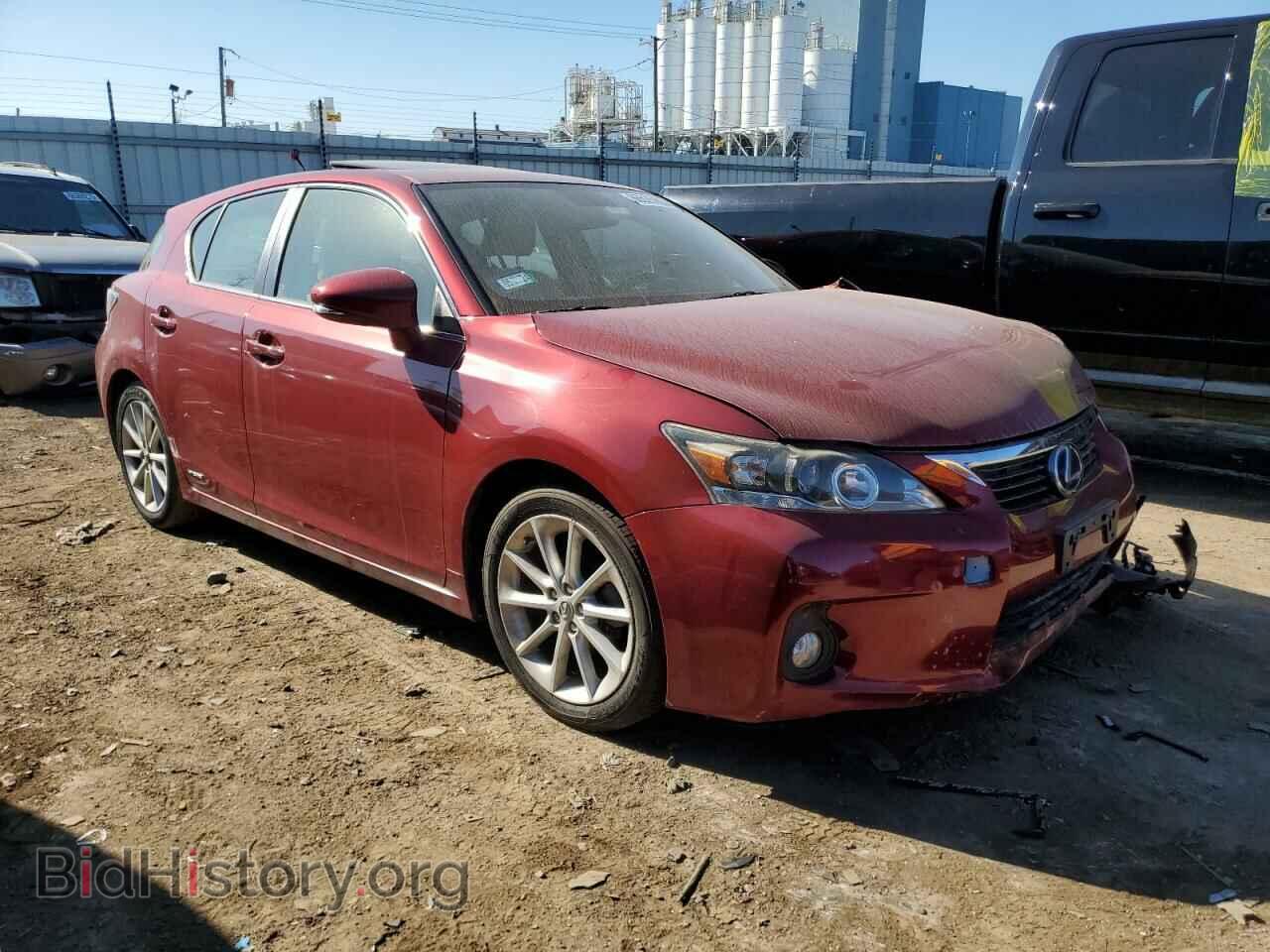 2012 LEXUS CT 200 - VIN: JTHKD5BH7C2106014 - Фото 4