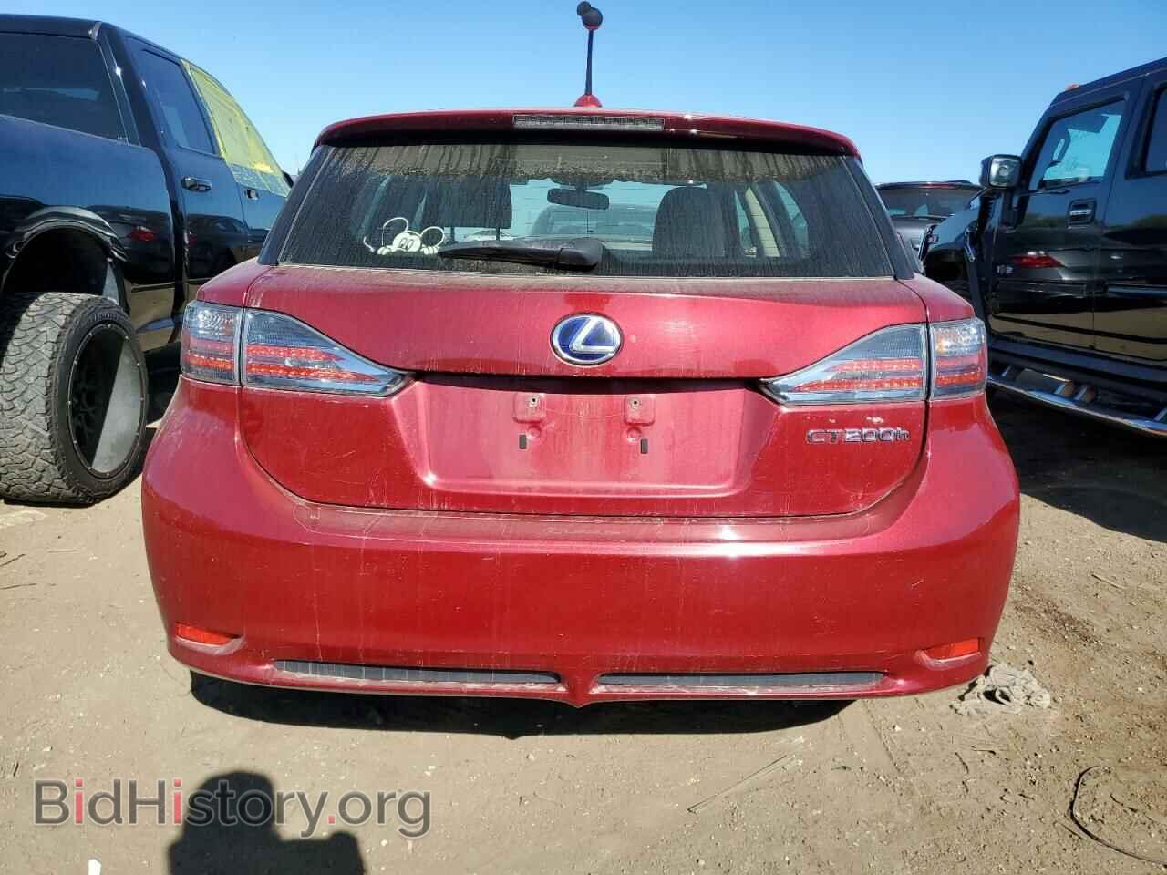 2012 LEXUS CT 200 - VIN: JTHKD5BH7C2106014 - Фото 6