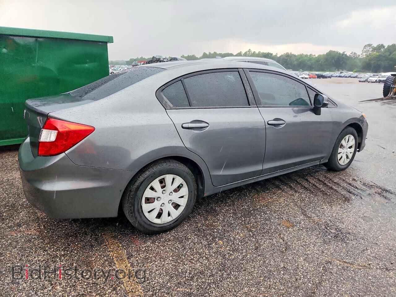 2012 HONDA CIVIC - VIN: 19XFB2F51CE038545 - Фото 3