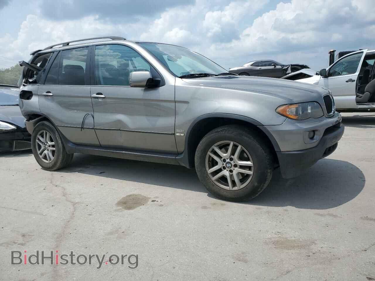 2006 BMW X5 - VIN: 5UXFA13596LY39655 - Фото 4