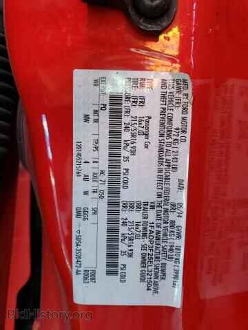 2014 FORD FOCUS - VIN: 1FADP3F25EL321504 - Фото 12