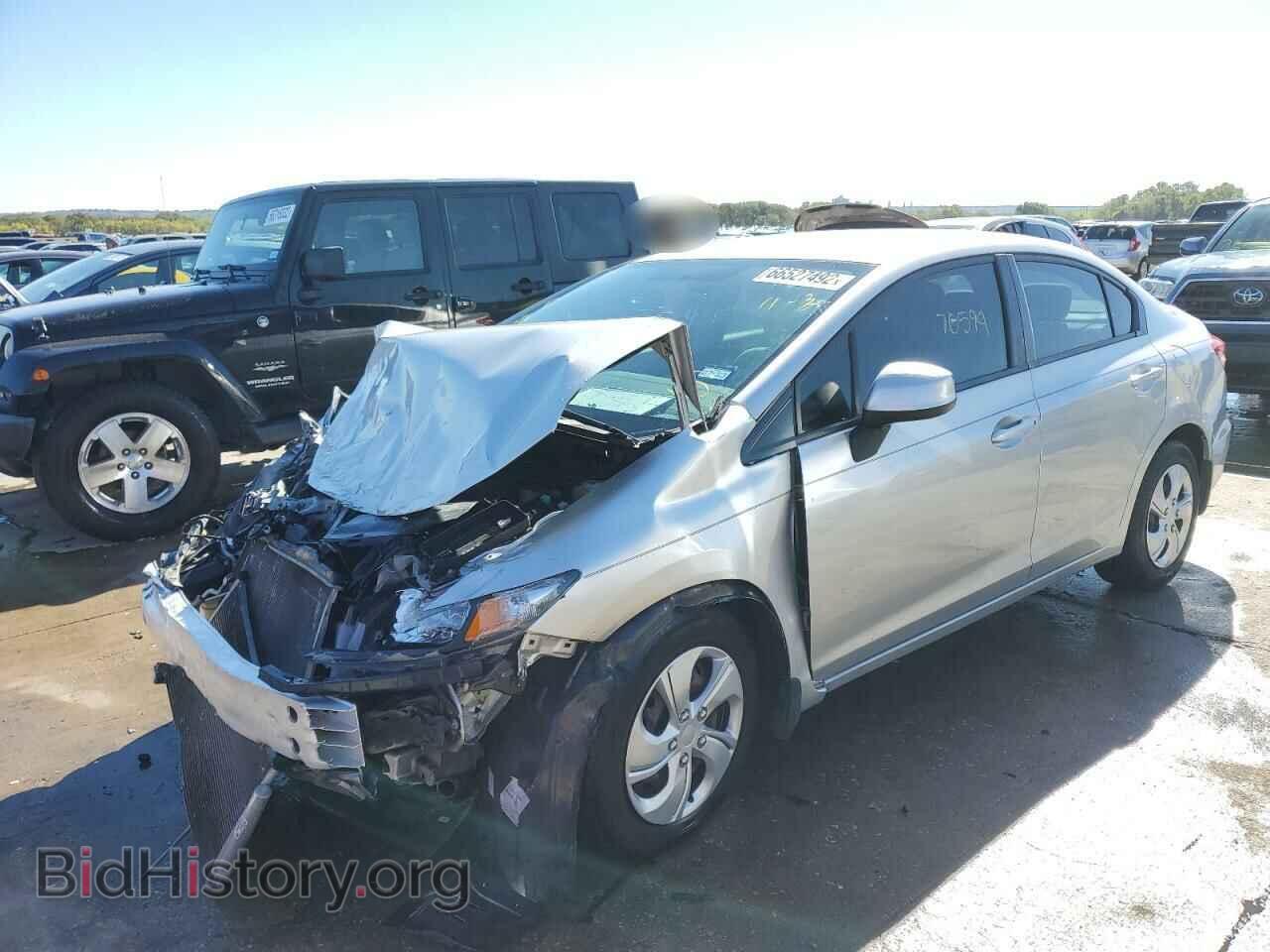 Фотография 2HGFB2F52DH566327 - HONDA CIVIC 2013