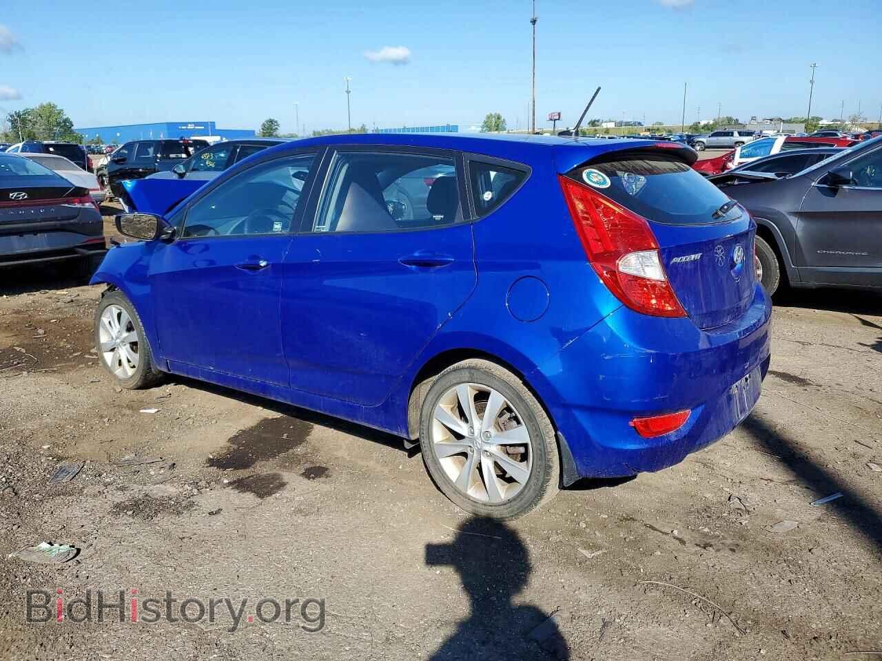 2014 HYUNDAI ACCENT - VIN: KMHCU5AE5EU182282 - Photo 2
