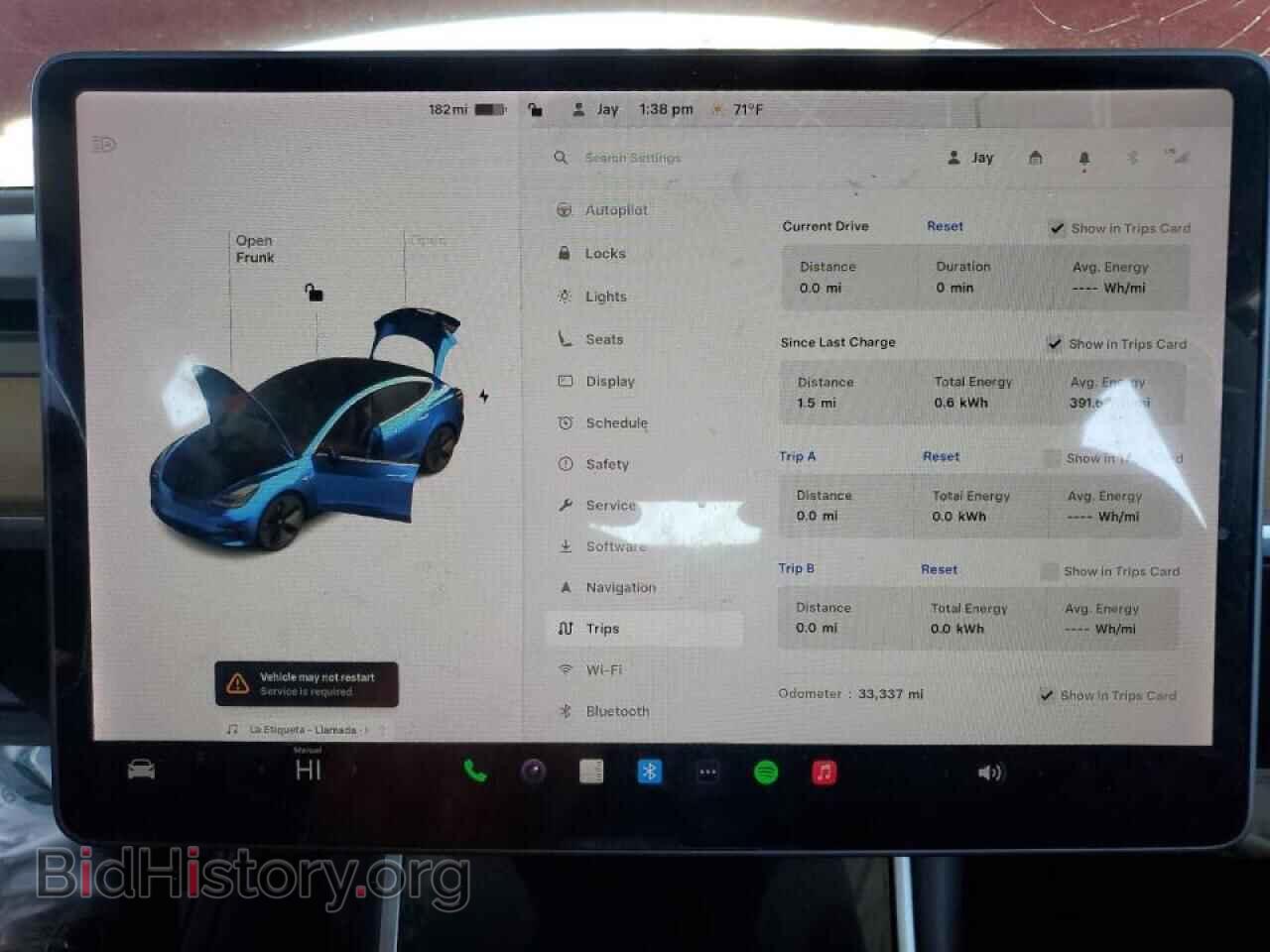 2018 TESLA MODEL 3 - VIN: 5YJ3E1EA1JF045537 - Photo 9