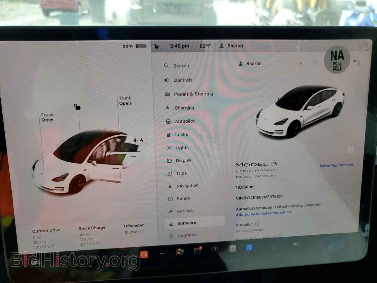 2021 TESLA MODEL 3 - VIN: 5YJ3E1EB7MF975827 - Photo 9