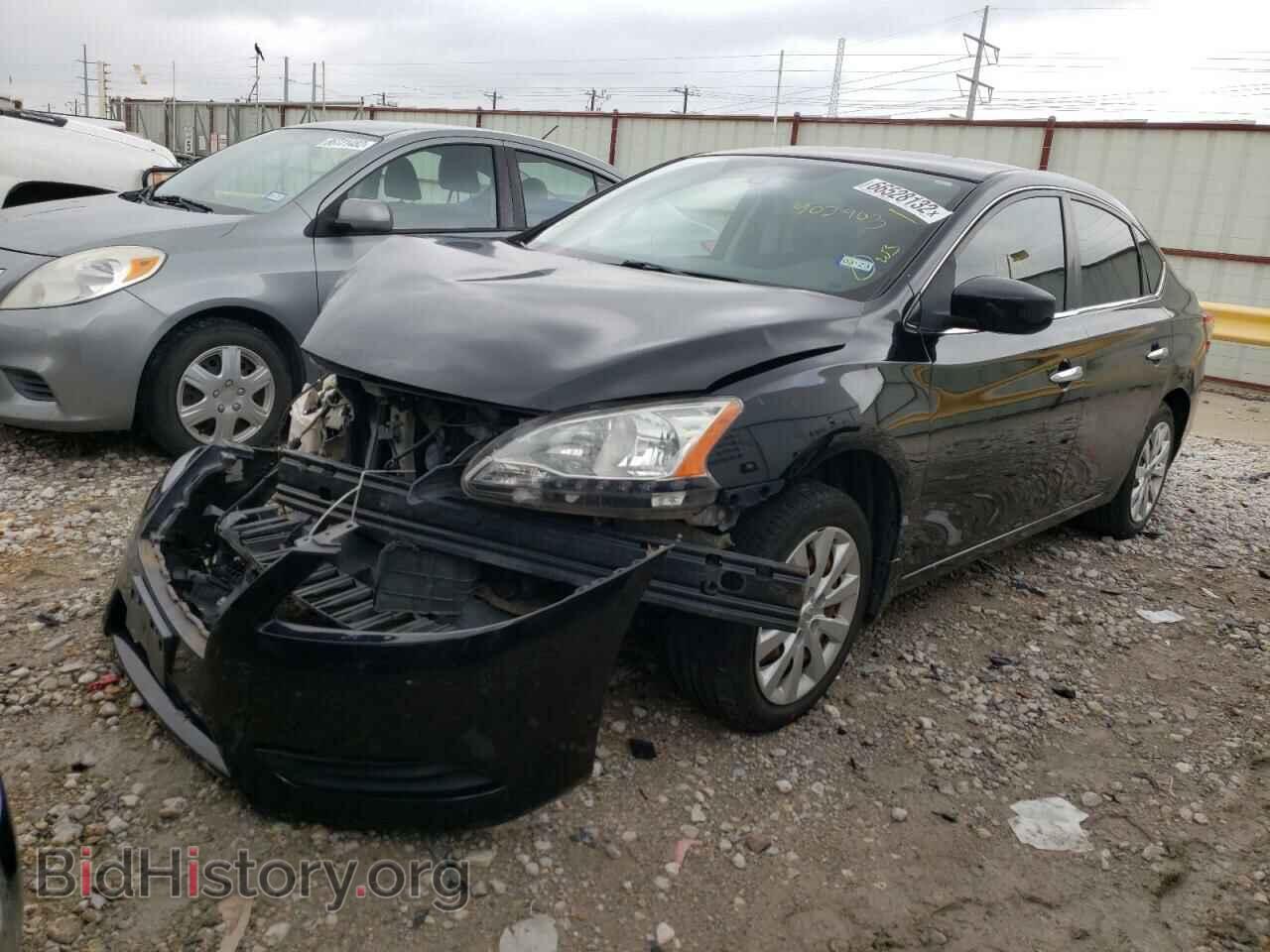 2013 NISSAN SENTRA - VIN: 1N4AB7AP1DN902903 - Фото 2