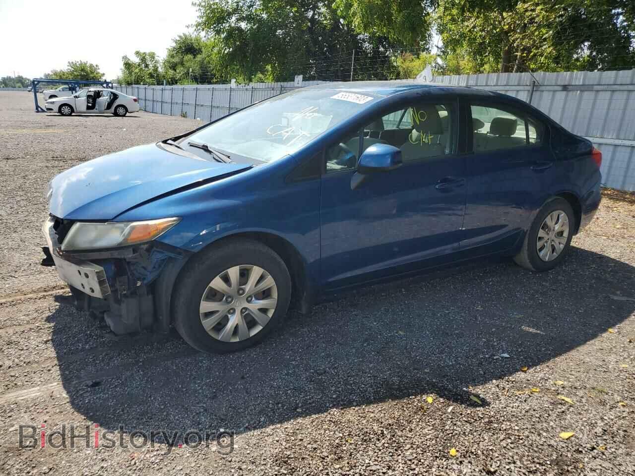 Фотография 2HGFB2F45CH014567 - HONDA CIVIC 2012