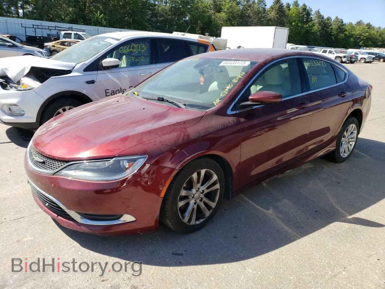 Фотография 1C3CCCAB7FN521416 - CHRYSLER 200 2015