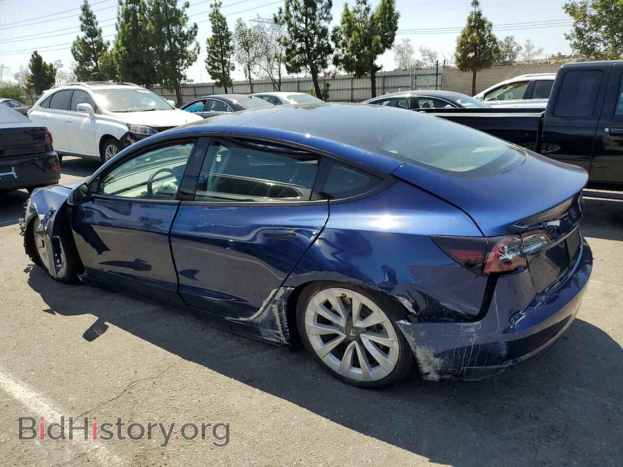 2022 TESLA MODEL 3 - VIN: 5YJ3E1EA0NF191448 - Photo 2