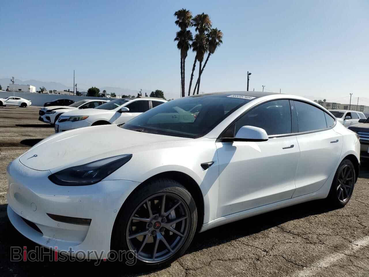 Photo 5YJ3E1EA4MF074809 - TESLA MODEL 3 2021