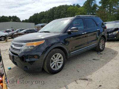 2013 Ford EXPLORER XLT, black — VIN 1FM5K7D92DGA96921, Copart