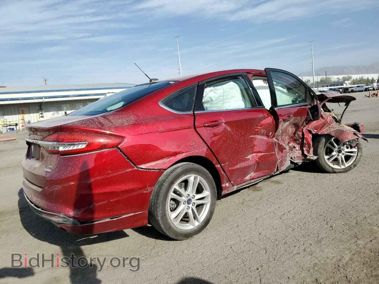 2018 FORD FUSION - VIN: 3FA6P0HD8JR204775 - Фото 3