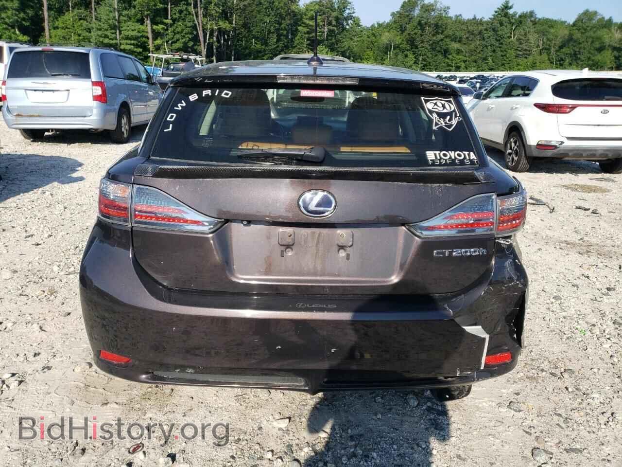 2013 LEXUS CT 200 - VIN: JTHKD5BH6D2141046 - Фото 6