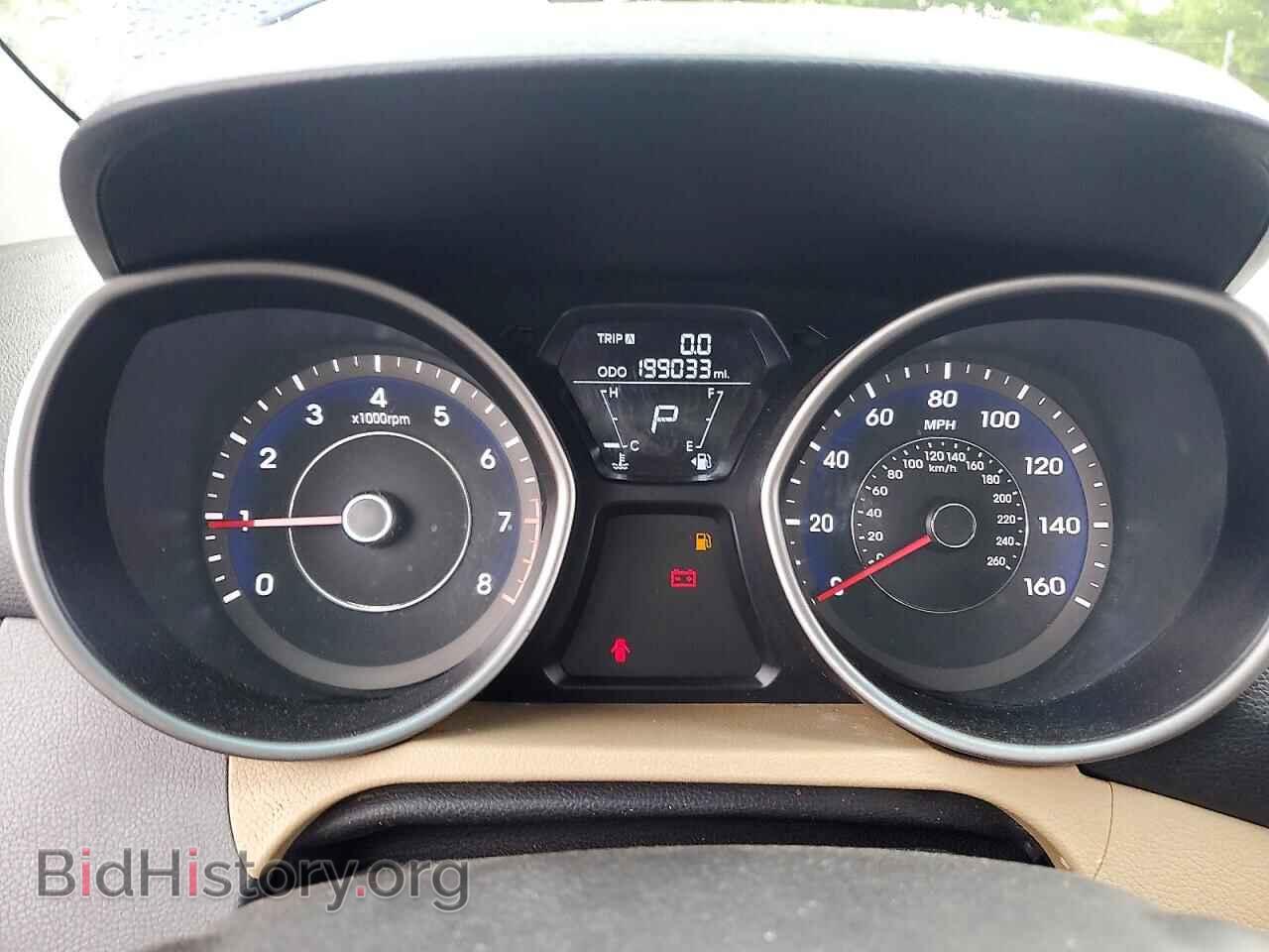 2011 HYUNDAI ELANTRA - VIN: 5NPDH4AE2BH020932 - Фото 9