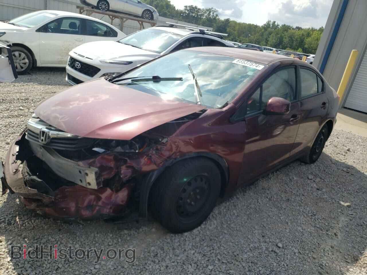 Photo 2HGFB2F5XCH555414 - HONDA CIVIC 2012