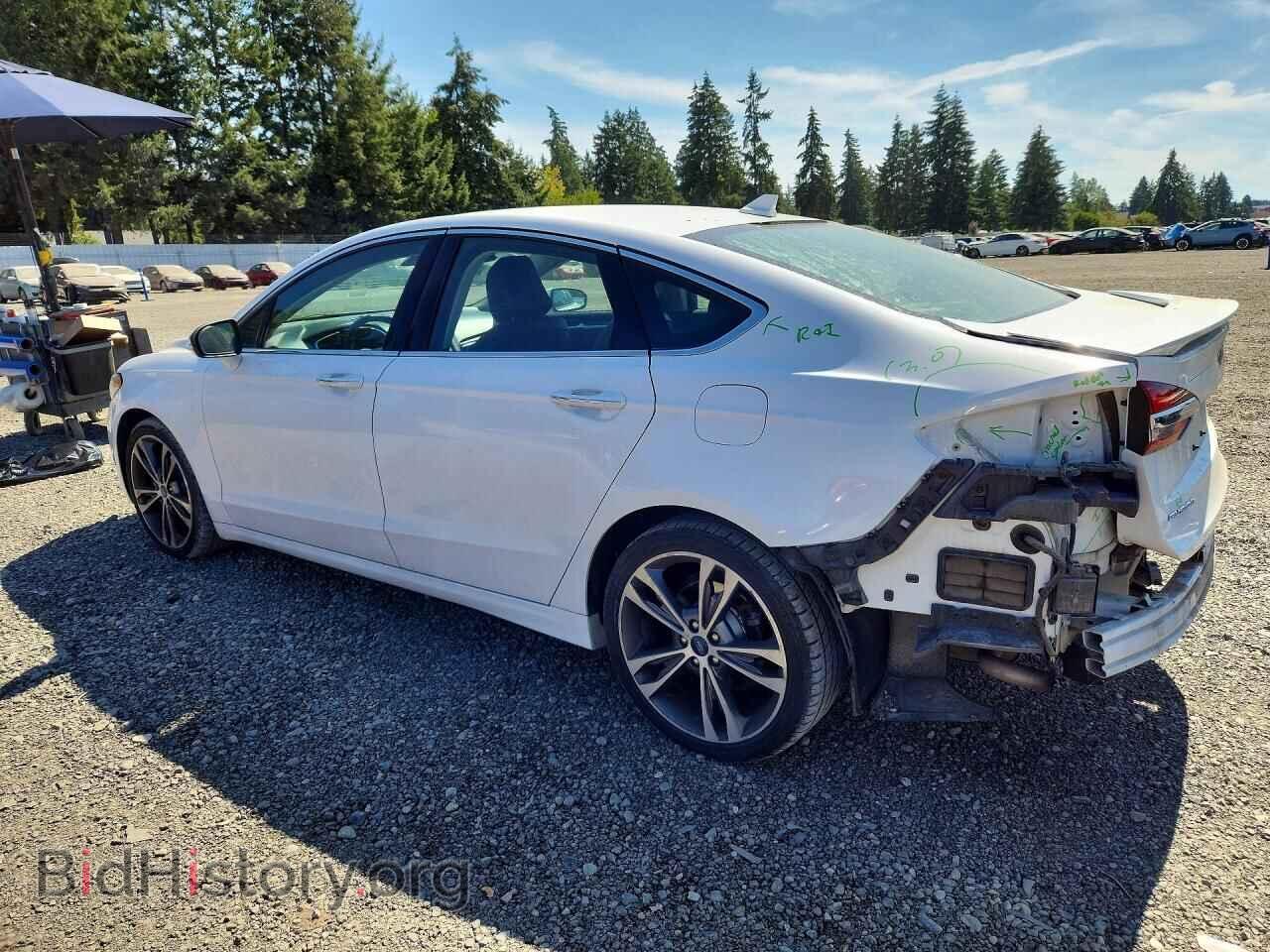 2020 FORD FUSION - VIN: 3FA6P0D96LR194185 - Фото 2