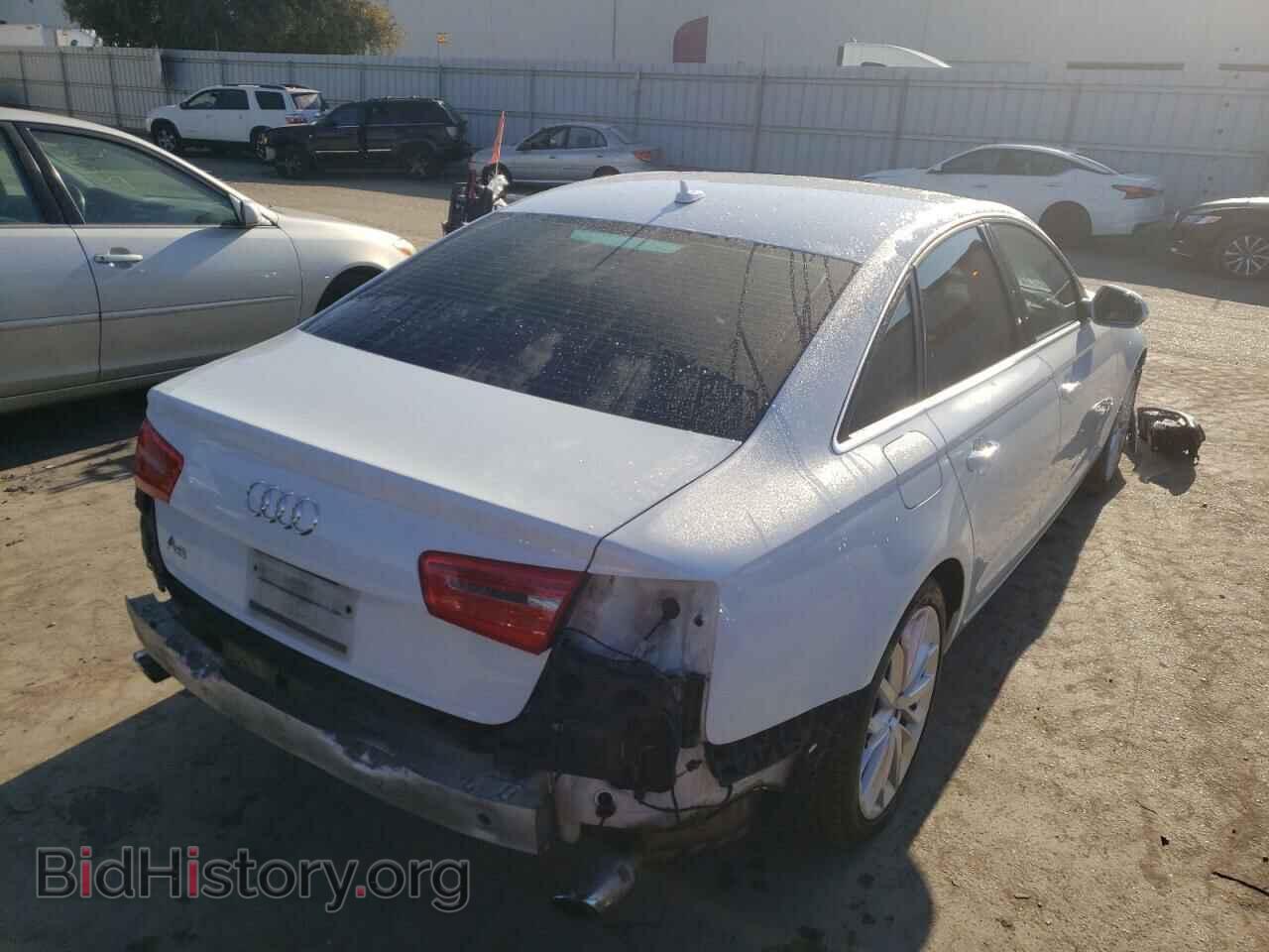 2013 AUDI A6 - VIN: WAUGFAFC2DN129917 - Фото 4