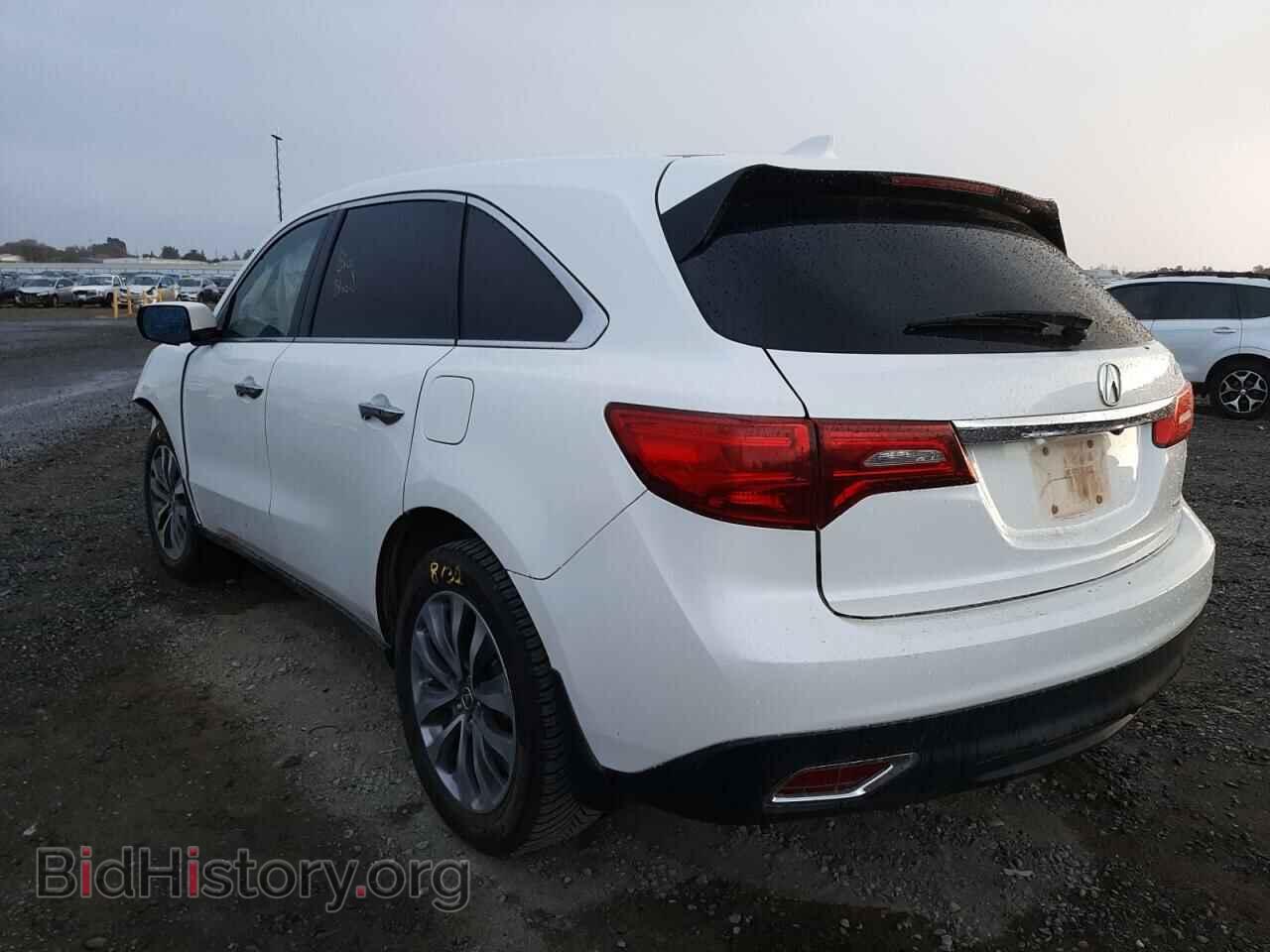 2016 ACURA MDX - VIN: 5FRYD4H40GB018403 - Фото 3