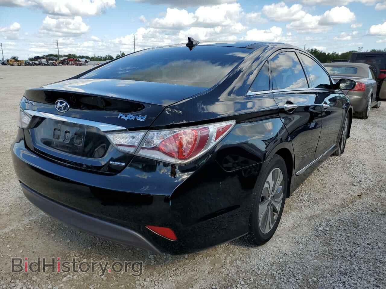 2014 HYUNDAI SONATA - VIN: KMHEC4A4XEA115899 - Фото 4