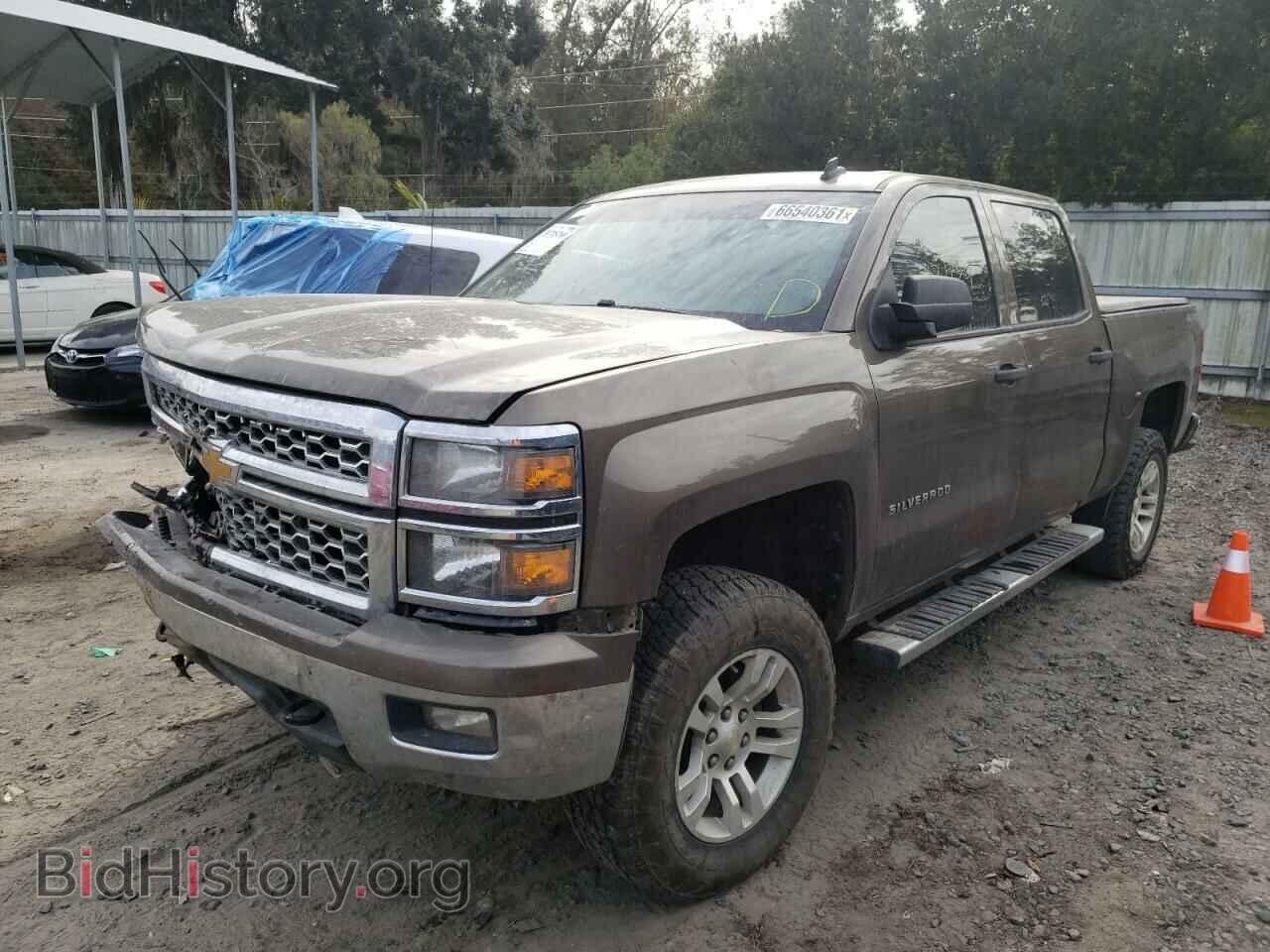 2014 CHEVROLET SILVERADO - VIN: 3GCUKREC1EG320420 - Фото 2