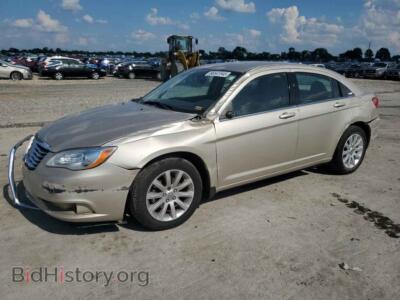 2013 Chrysler 200 Touring, beige — VIN 1C3CCBBBXDN679044, Copart