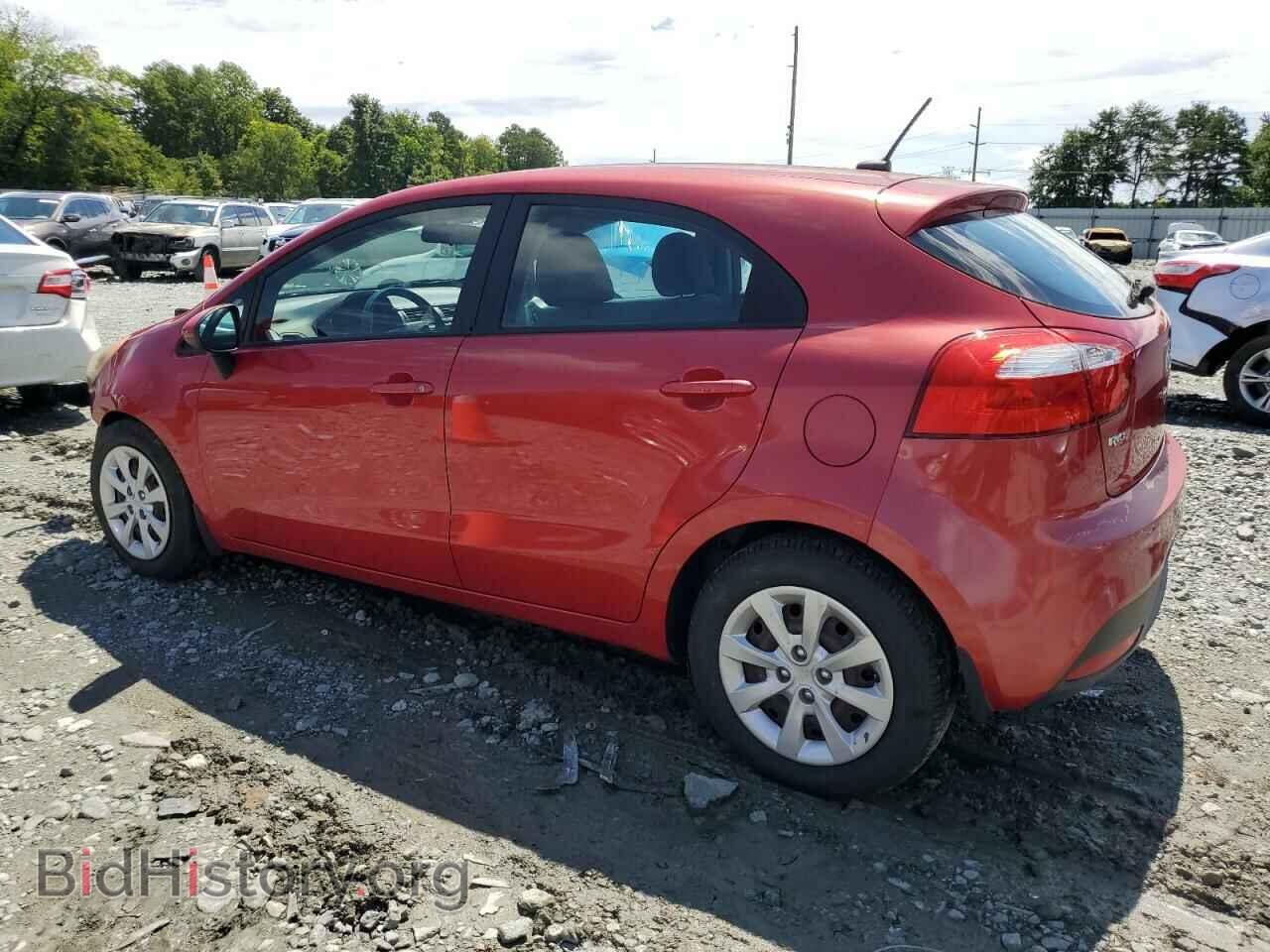 2012 KIA RIO - VIN: KNADN5A31C6021317 - Фото 2