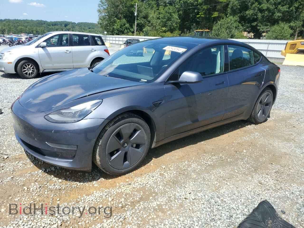 Photo 5YJ3E1EA9MF048755 - TESLA MODEL 3 2021